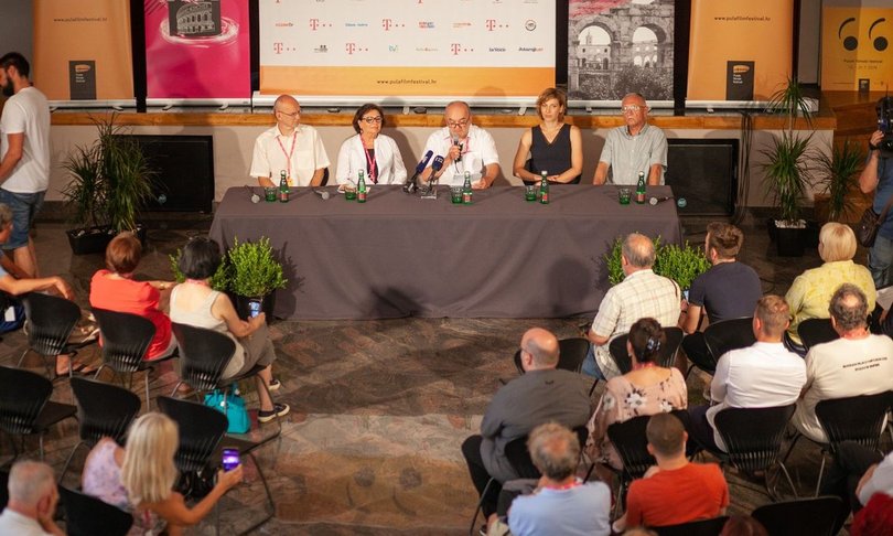 Žirija med razglasitvijo nagrajencev -  Foto: Pula Film Festival 2019