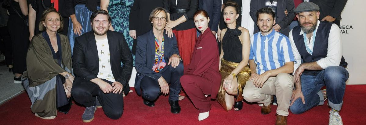 Ustvarjalna ekipa filma Odrešitev za začetnike na festivalu Tribeca. Foto: Dino Kužnik