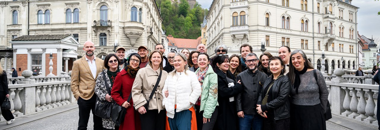 Aprilski obisk upravnega odbora Akademije EFA v Ljubljani - Foto: Katja Goljat