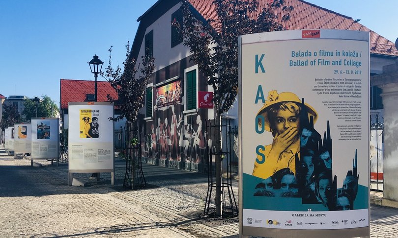 Odprtje razstave Balada o filmu in kolažu - Foto: Alenka Štrukelj