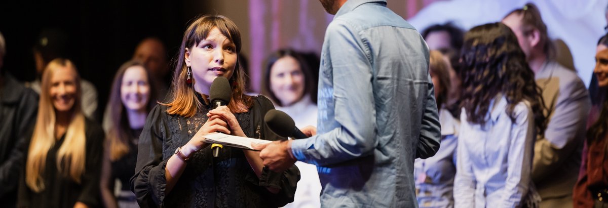 Režiserka Ester Ivakič - Foto: Darja Stravs Tisu za Cankarjev dom