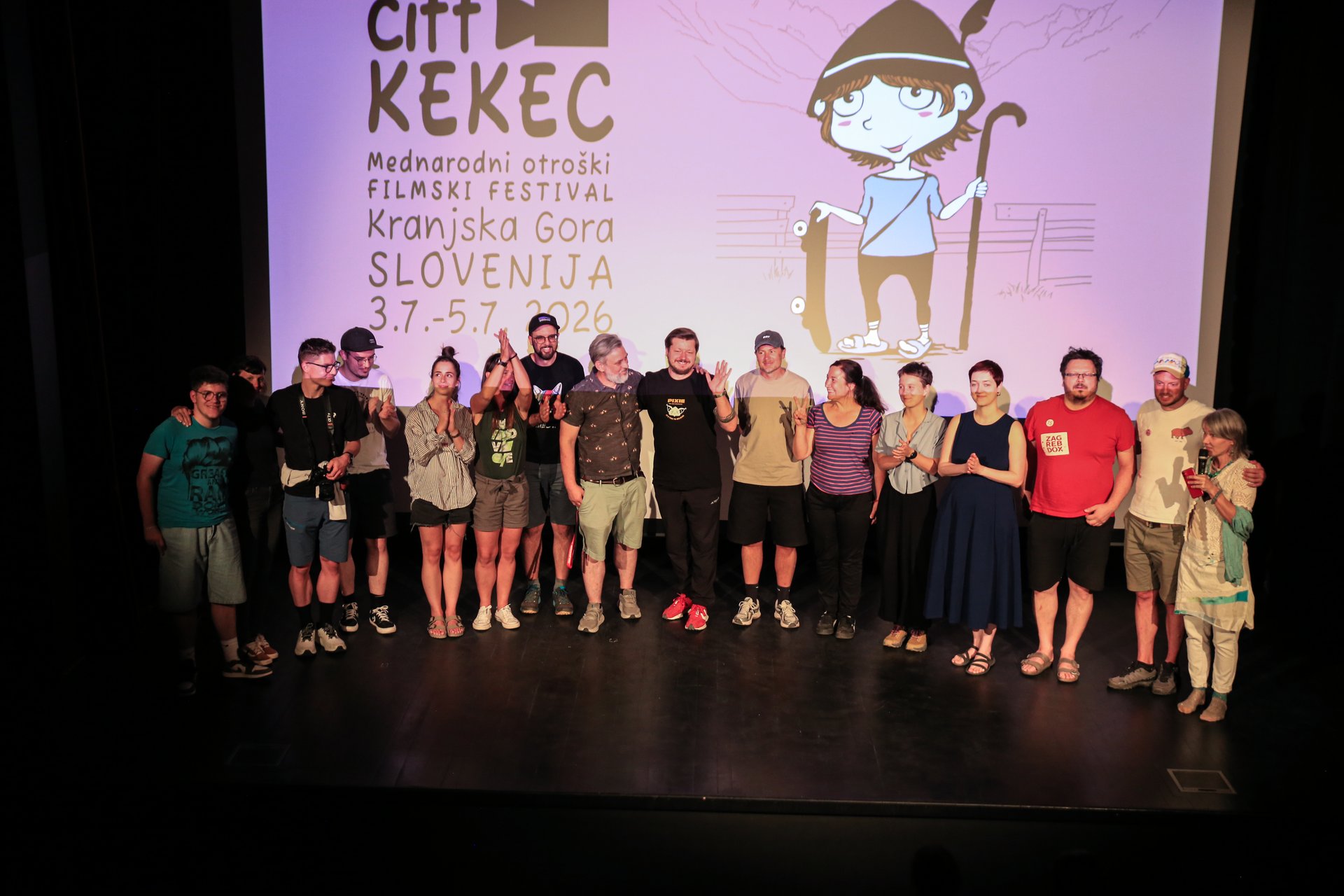 Festivalska ekipa - Foto: Polona Plasin