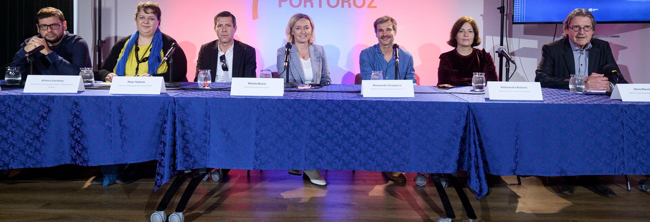 Ivan Karl, Athena Kartalou, Peter Todorov, Nataša Bučar, Alessandro Gropplero, Aleksandra Božović, Chris Marcich - Foto: Katja Goljat