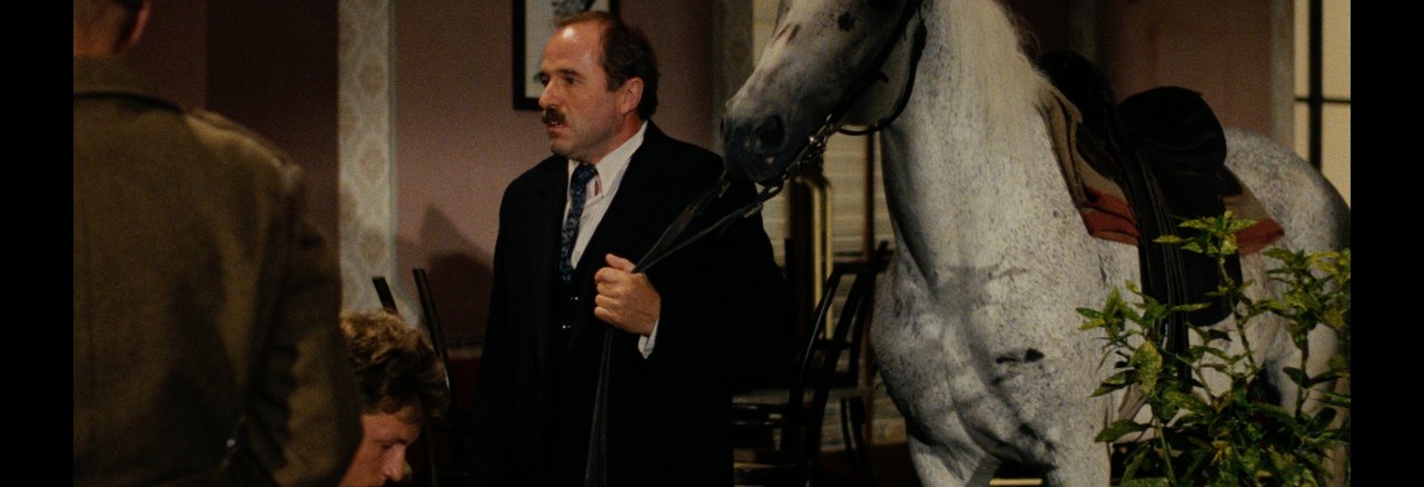 Janez Hočevar - Rifle v filmu Kavarna Astoria. Foto Janez Verovšek