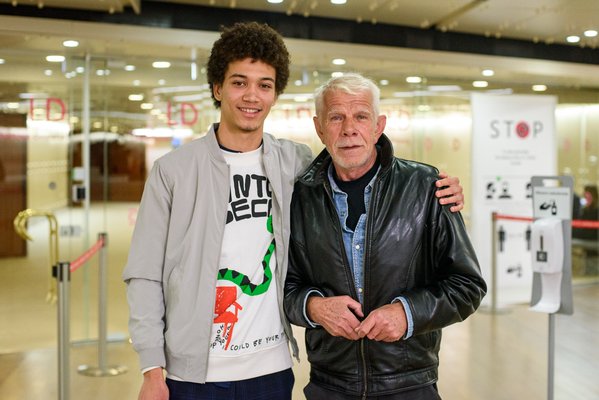 Kolja Chilima Budišin in Ivo Barišič - Foto: Katja Goljat