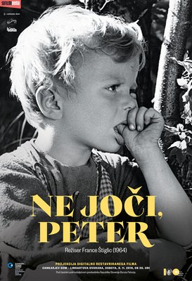 Plakat Ne joči, Peter - Oblikovanje: Boštjan Lisec