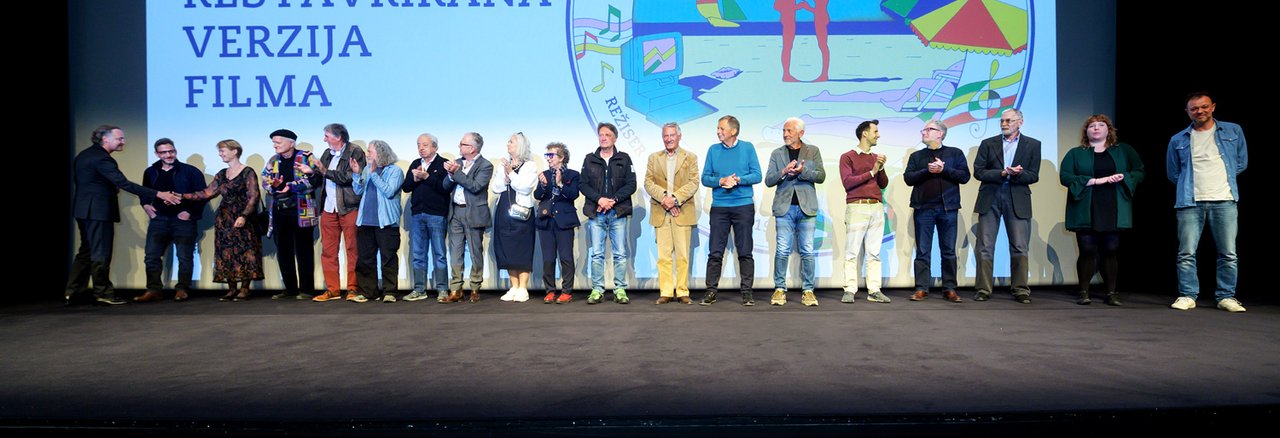 Poklon ustvarjalcev in restavratorjev filma - Foto: Katja Goljat