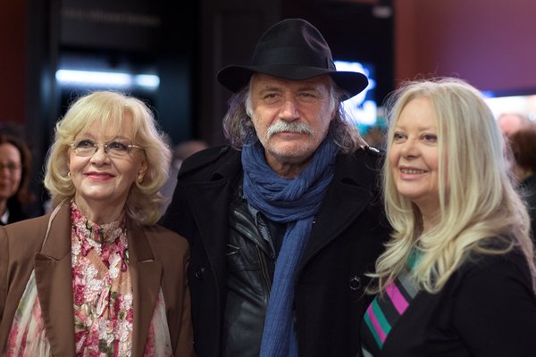 Snežana Nikšić, Rade Šerbedžija, Milena Dravić na premieri restavrirane Sedmine  Foto: Katja Goljatleta 2015