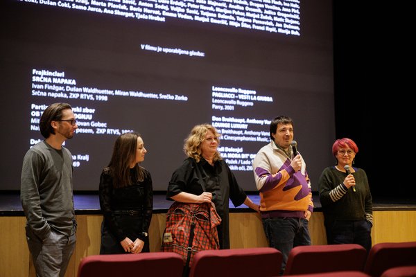 Andraž Jerič in Jerca Jerič (producenta), Tijana Zinajić, Gregor Andolšek in Mateja Zorn - Foto: Matjaž Rušt