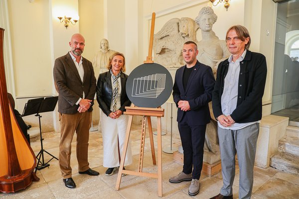 Matthijs Wouter Knol, Director of the European Film Academy; Nataša Bučar, Director of the Slovenian Film Center; Christian Poletti, Deputy Mayor of Piran; Bojan Labović, Director of the Festival of Slovenian Film Portorož - Foto: Daniel Škerjanc